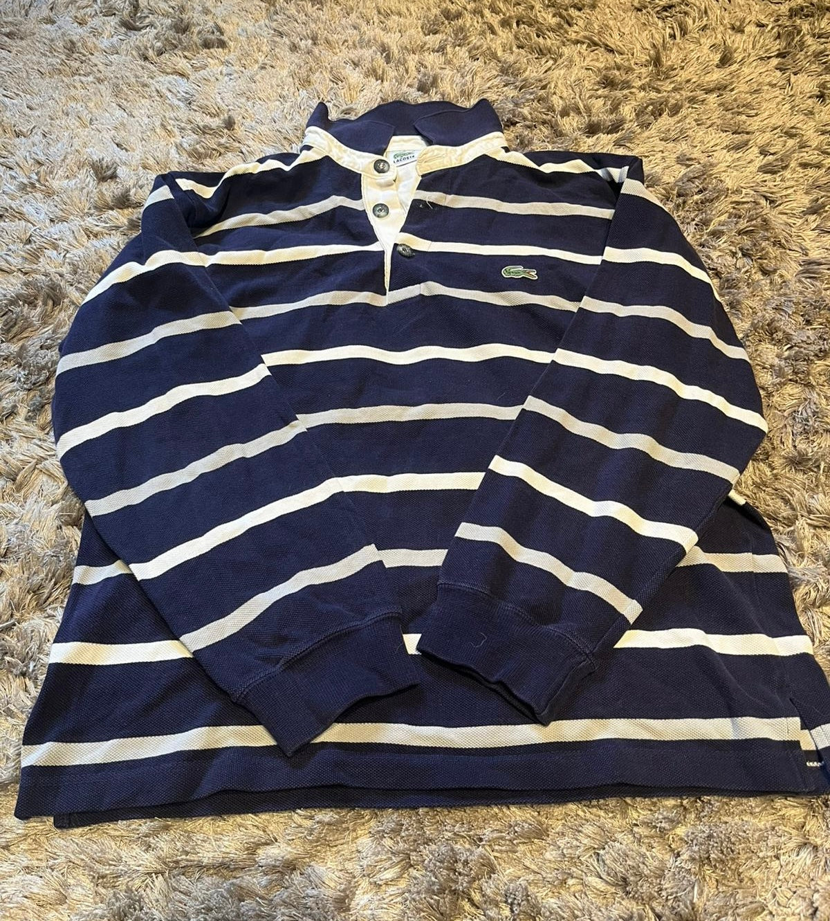 Lacoste Polo de Manga Larga Vintage