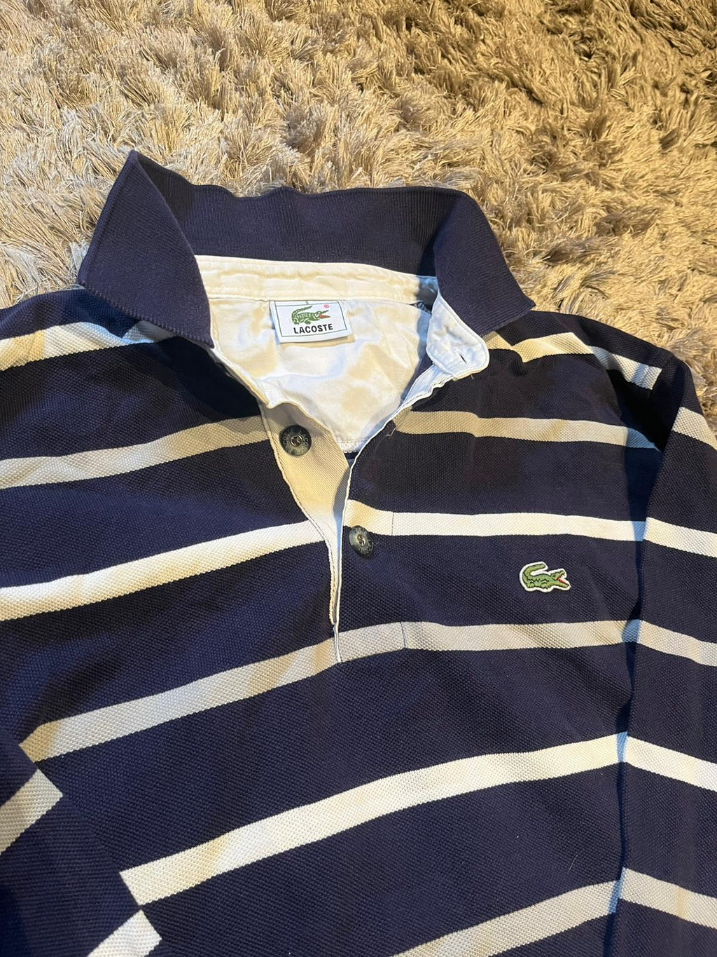 Lacoste Polo de Manga Larga Vintage